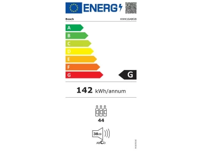 Bosch KWK16ABGB szabadonálló borhűtő