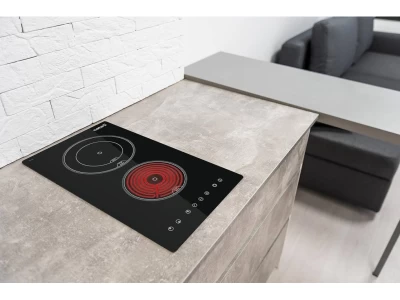 CATA - Beépíthető domino főzőlap TD-3002 BK/B