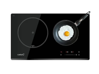 CATA - Beépíthető főzőlap domino IB-2 PLUS BK     