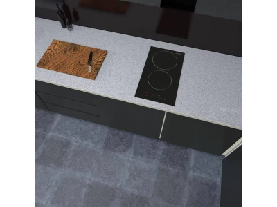 CATA - Beépíthető főzőlap domino ISB-3102 BK  