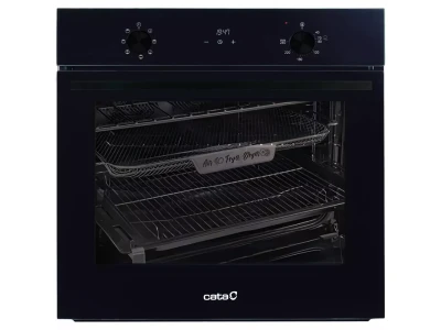 CATA - Beépíthető sütő MDS-8007 FB+AIR FRYER (tepsi H25-70-140-431) + Ajándék BEEF01/P pizzaszett