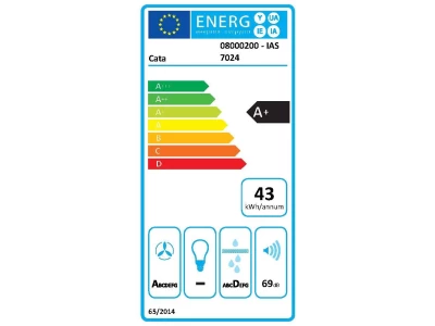 CATA - IAS-7024 FLOW-IN indukciós főzőlap beépített elszívóval