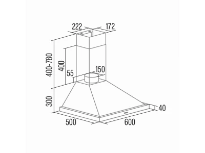 CATA - Páraelszívó Beta PRO 6000 BK fekete + fritőz 1D30