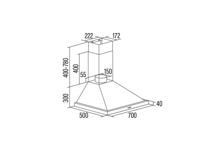 CATA - Páraelszívó Beta PRO 7000 BK fekete