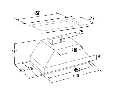 CATA - Páraelszívó GK-4500 WH
