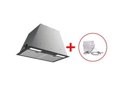 CATA - Páraelszívó GT-PLUS 45 BK/M Fekete motor nélkül + SEM1T850 külső motor 