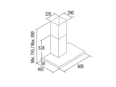 CATA - Páraelszívó Sygma 6010 X motor nélkül + MULTI Külső motor SEM1 T850