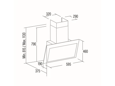 CATA - Páraelszívó Thalassa EVO 600 GBK fekete