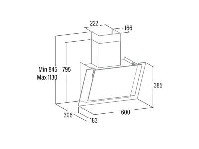 CATA - Páraelszívó VALTO 600 XGBK - A készlet erejéig rendelhető!