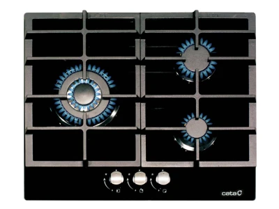Cata - Beépíthető gázfőzőlap LCI-6021 BK - Kiállított bemutató termék!