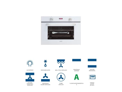 Cata - Beépíthető sütő MD-5008 WH fehér