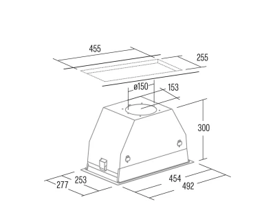 Cata - Páraelszívó GC-DUAL 45 XGBK/D