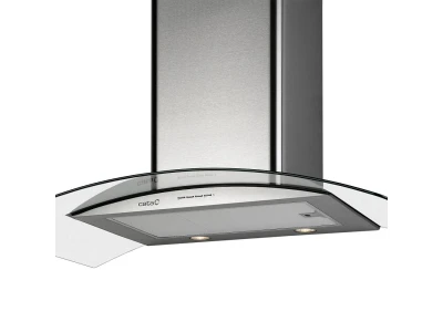 Cata - Páraelszívó ISLA GAMMA 900 X/E inox-üveg LED + Cata PROFESSIONAL edényszett - A készlet erejéig rendelhető!