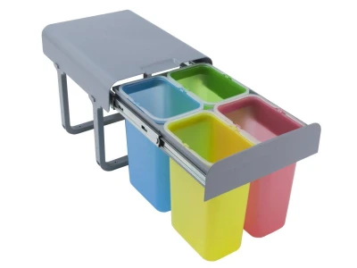 EKOTECH - Beépíthető hulladékgyűjtő EKKO  40 - 4x8 liter