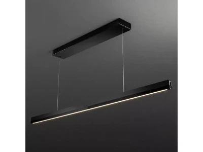 ELICA - Függesztett lámpa LUNA BL 120 fényes fekete
