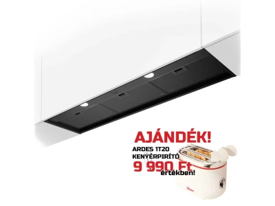 ELICA - Páraelszívó BOXIN LX/BL MAT/A/120 + Kenyérpirító 1T20