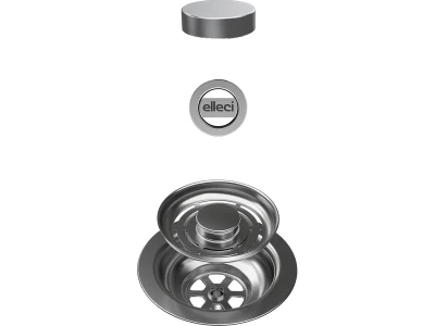 ELLECI- Automata dugókiemelő 1 m. mosogatókhoz FLOW-PRO tekerős inox