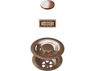 ELLECI- Automata dugókiemelő 1 m. mosogatókhoz Flow PRO bronz push control