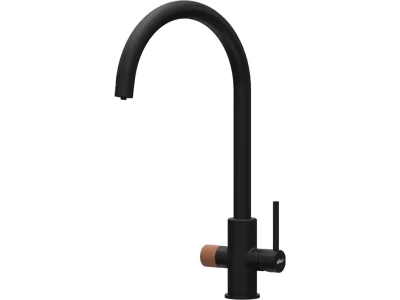 ELLECI- Csaptelep Carol pure matt fekete+K83 Clay