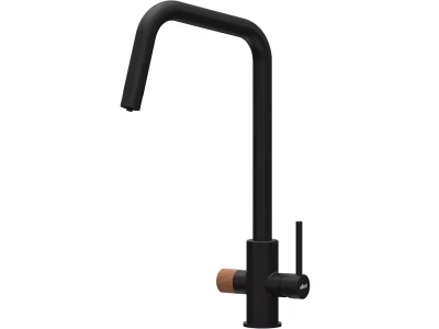 ELLECI- Csaptelep Flamingo pure matt fekete+K83 Clay 