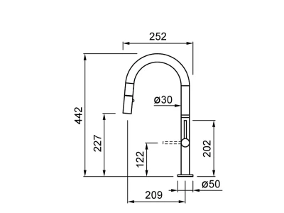 ELLECI- Csaptelep Kai króm