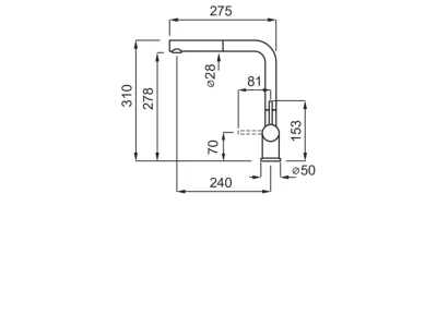 ELLECI- Csaptelep Stream Plus K96 white