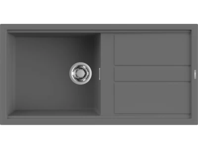 ELLECI- Mosogatótálca Best 480 Keratek K99 Dark Grey
