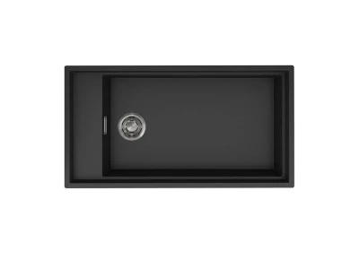 ELLECI- Mosogatótálca Dialogo 360 Workstation Keratek K86 Black inox tartozékokkal