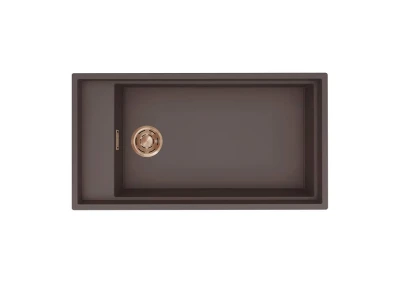 ELLECI- Mosogatótálca Dialogo 360 Workstation Keratek K87 Cocoa bronz tartozékokkal