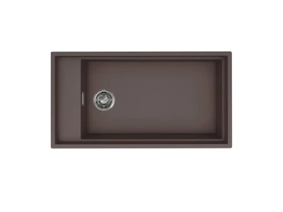 ELLECI- Mosogatótálca Dialogo 360 Workstation Keratek K87 Cocoa inox tartozékokkal 