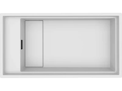 ELLECI- Mosogatótálca Dialogo 360 Workstation Keratek K96 White inox tartozékokkal 