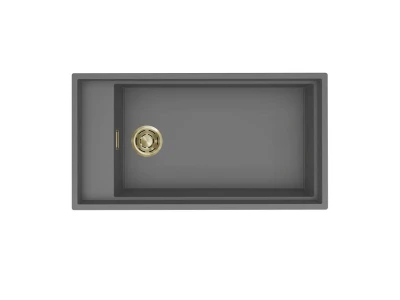 ELLECI- Mosogatótálca Dialogo 360 Workstation Keratek K99 Dark Grey arany tartozékokkal 