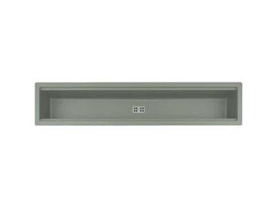 ELLECI- Mosogatótálca Dialogo C86 Keratek K82 Sage Green inox  tartozékkal 