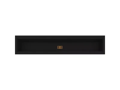 ELLECI- Mosogatótálca Dialogo C86 Keratek K86 Black bronz tartozékkal