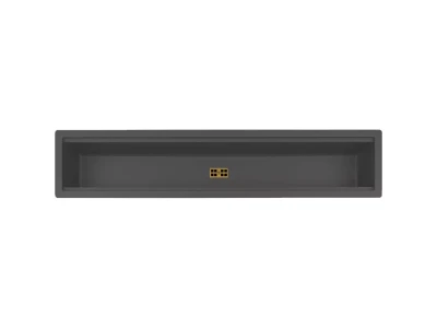 ELLECI- Mosogatótálca Dialogo C86 Keratek K99 Dark Grey bronz tartozékkal