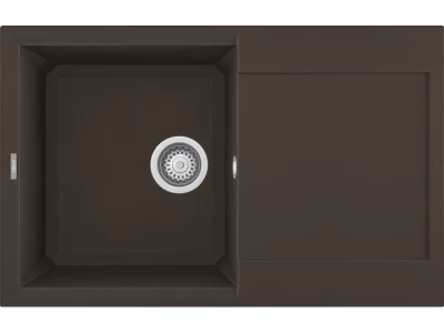 ELLECI- Mosogatótálca Easy 300 79x50 Granitek 1 m. +cseppt. Espresso G78