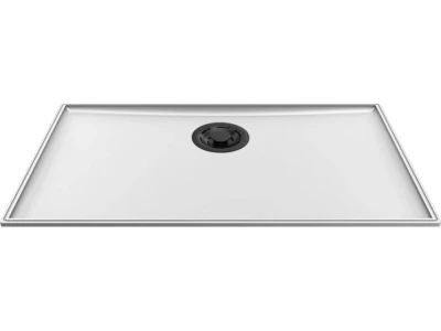 ELLECI- Mosogatótálca Essenza 70 68,2x38,2 Keratek 1 m. K96 White fekete tartozékkal