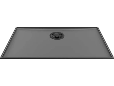 ELLECI- Mosogatótálca Essenza 70 68,2x38,2 Keratek 1 m. K99 Dark Grey fekete tartozékokkal