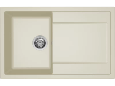 ELLECI- Mosogatótálca Life 300 79x50 Granitek 1m.+cseppt. Bianco Antico G62