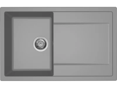 ELLECI- Mosogatótálca Life 300 79x50 Granitek 1m.+cseppt. Cemento G48
