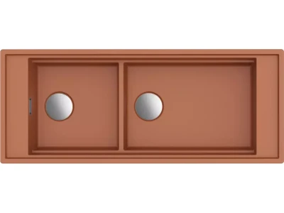 ELLECI- Mosogatótálca Mixology 590 1140x392 Keratek K83 Clay inox tartozékokkal