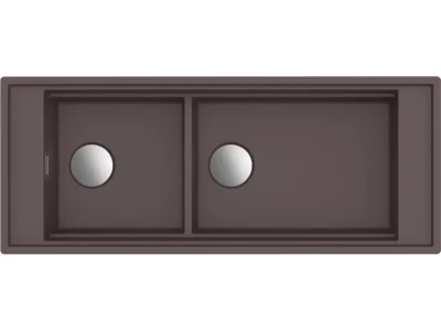 ELLECI- Mosogatótálca Mixology 590 1140x392 Keratek K87 Cocoa inox tartozékokkal 