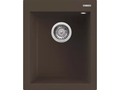 ELLECI- Mosogatótálca Quadra 100 UM aláépíthető 38x44 Granitek 1 m. Espresso G78
