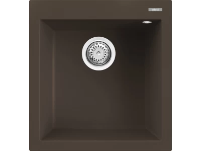 ELLECI- Mosogatótálca Quadra 102 47x50 Granitek 1m. Espresso G78    AM