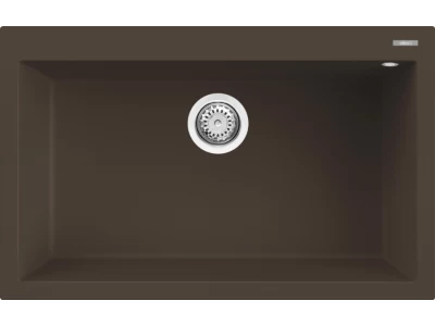 ELLECI- Mosogatótálca Quadra 130 79x50 Granitek 1 m. Espresso G78    AM