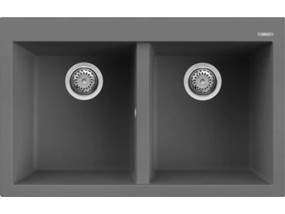 ELLECI- Mosogatótálca Quadra 350 Keratek K99 Dark Grey