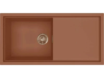 ELLECI- Mosogatótálca Sintesi 480 Keratek K83 Cavern Clay bronz tartozékokkal