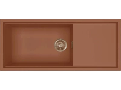 ELLECI- Mosogatótálca Sintesi 510 Keratek K83 Cavern Clay bronz tartozékokkal