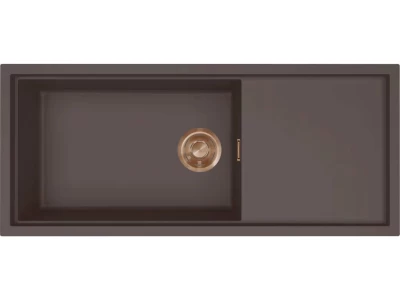 ELLECI- Mosogatótálca Sintesi 510 Keratek K87 Cocoa bronz tartozékokkal 