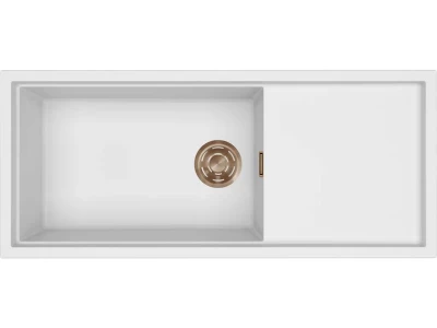 ELLECI- Mosogatótálca Sintesi 510 Keratek K96 White bronz tartozékokkal 